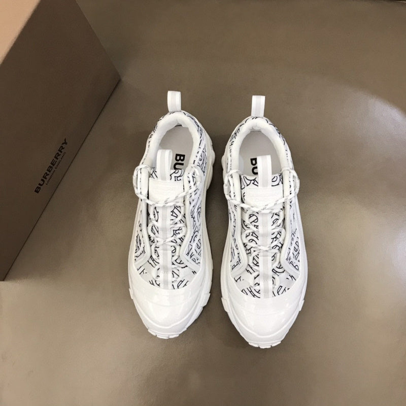 Burberry Camel Slip-On Sneakers - Back View