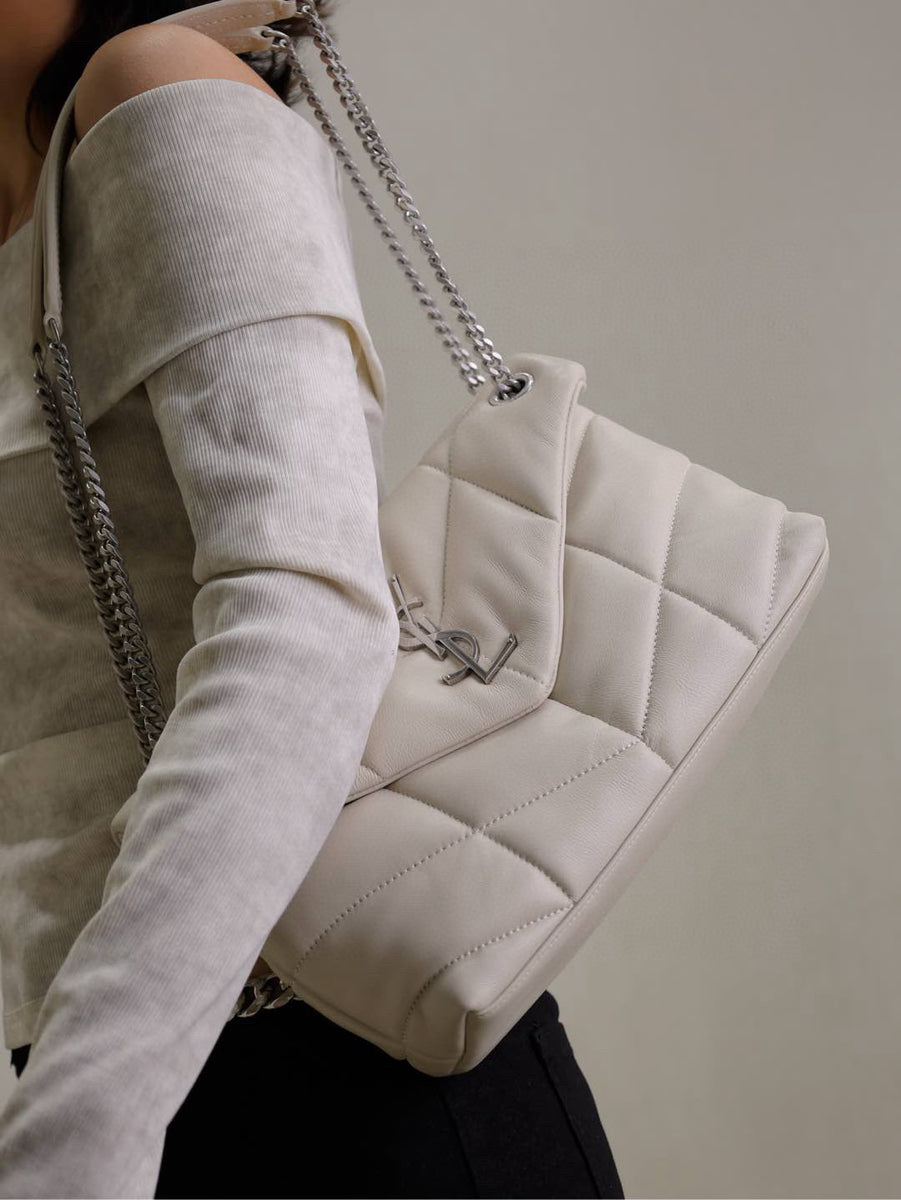 Saint Laurent Bags- Saint Laurent Loulou Puffer Small Bag Elegant Everyday Designer Handbag
