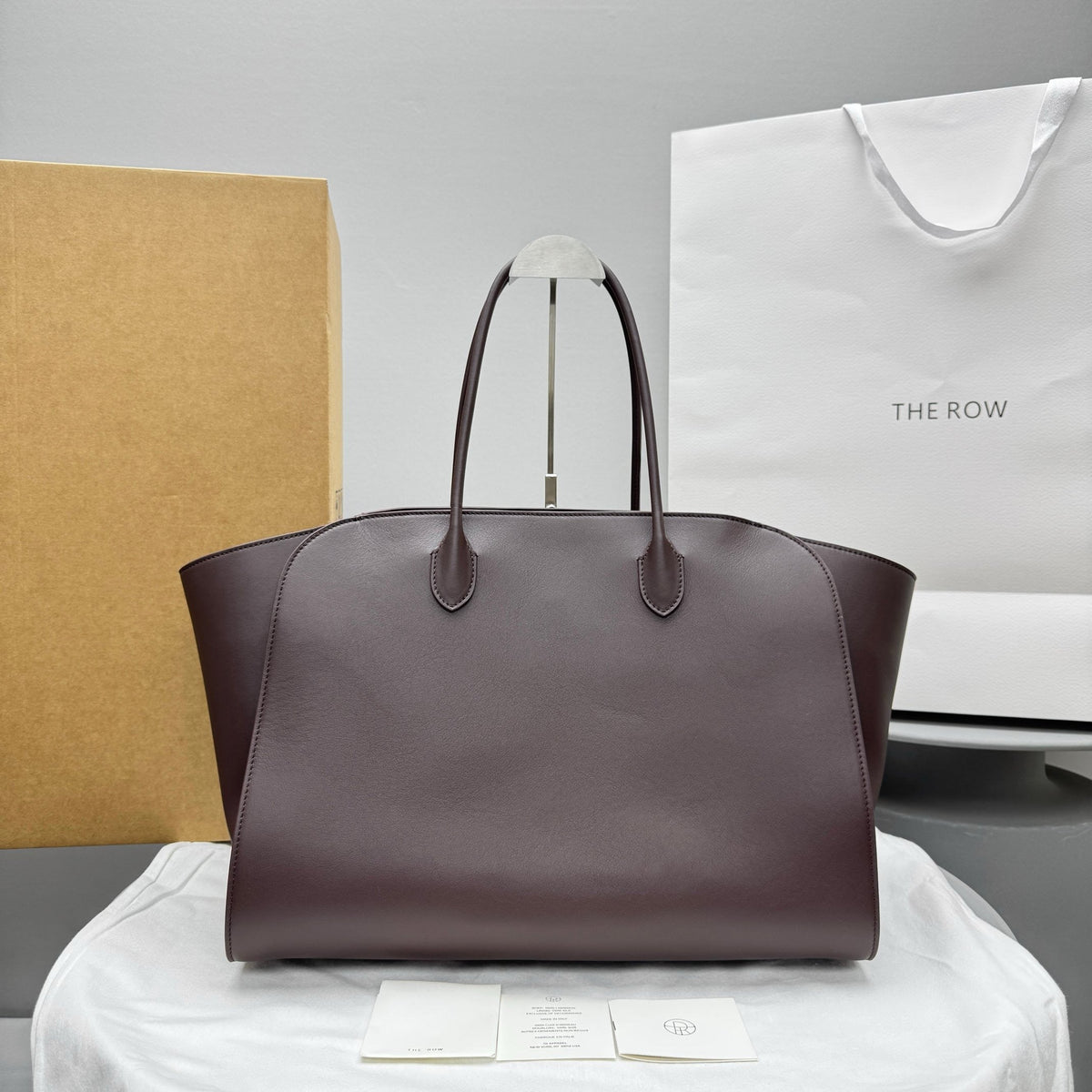 The Row Bags- The Row Marlo 17 Bag Luxury Designer Leather Handbag