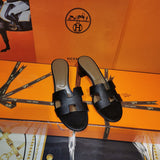 Hermes sandals Style 009 - styled lifestyle view