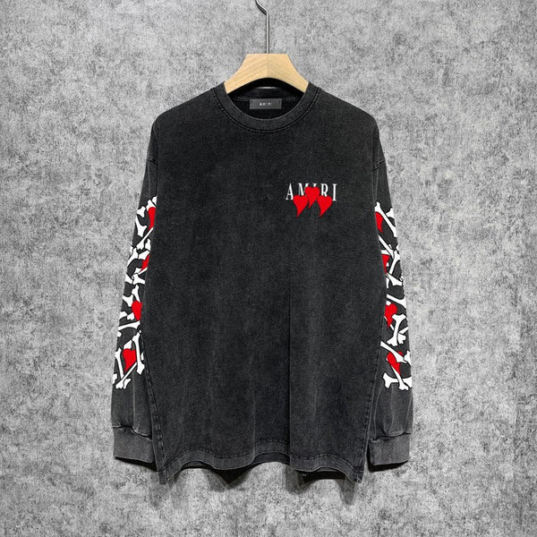 Amiri designer hoodie full view