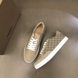 Burberry Camel Loafer Flats - Toe Detail View