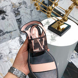 Close-up of Louis Vuitton shoes craftsmanship