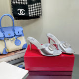 Valentino Garavani designer shoes full view