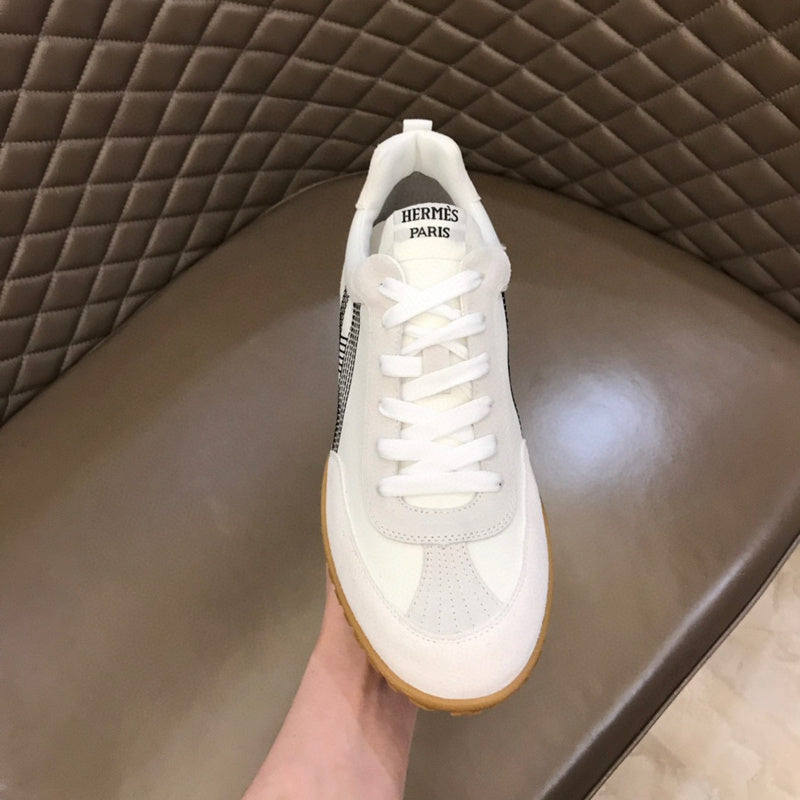 Hermes shoes Style 135 - close-up of handcrafted italian detailing