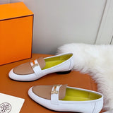 Hermes shoes Style 387 - texture and material detail