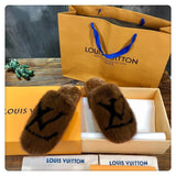 Close-up detail view of Louis Vuitton luxury piece style No.129