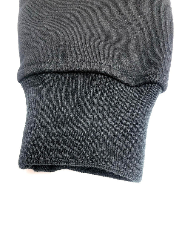 Close-up of Amiri hoodie craftsmanship