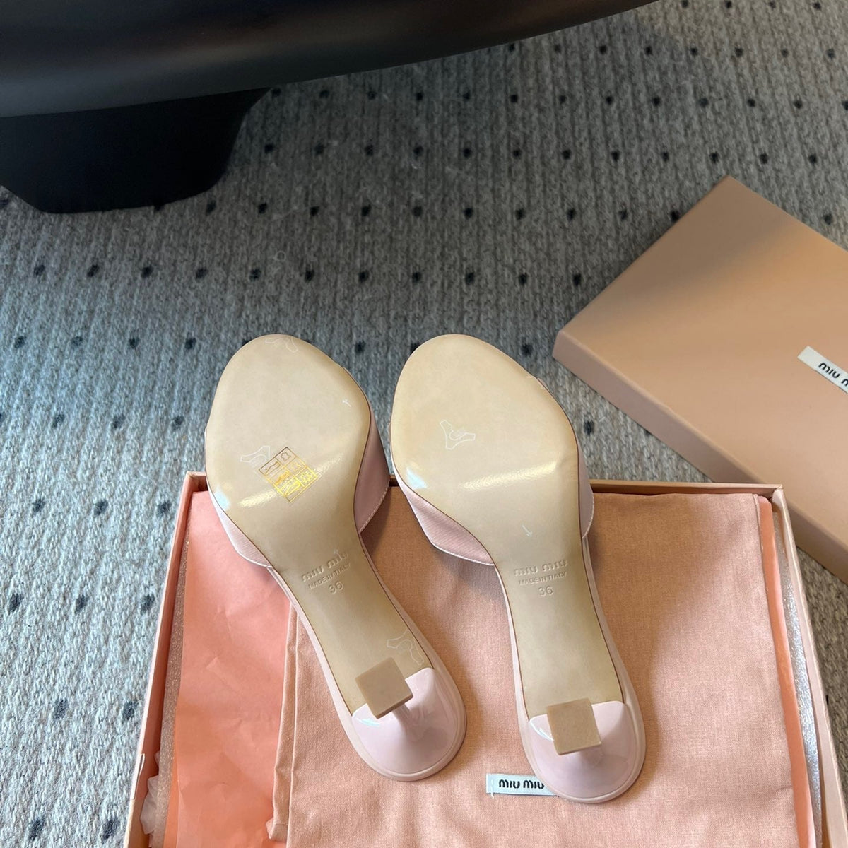 Shoes- Miu M Heels Luxury Lifestyle Designer Footwear