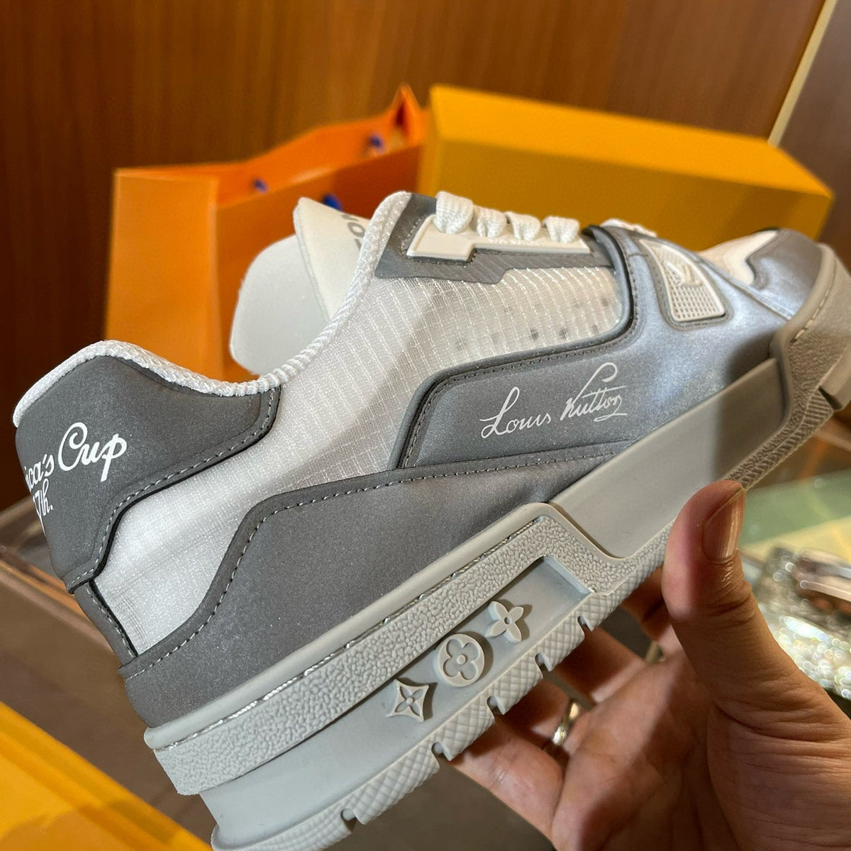 Louis Vuitton Shoes- Louis Vuitton Lou Trainers Luxury Lifestyle Designer Footwear