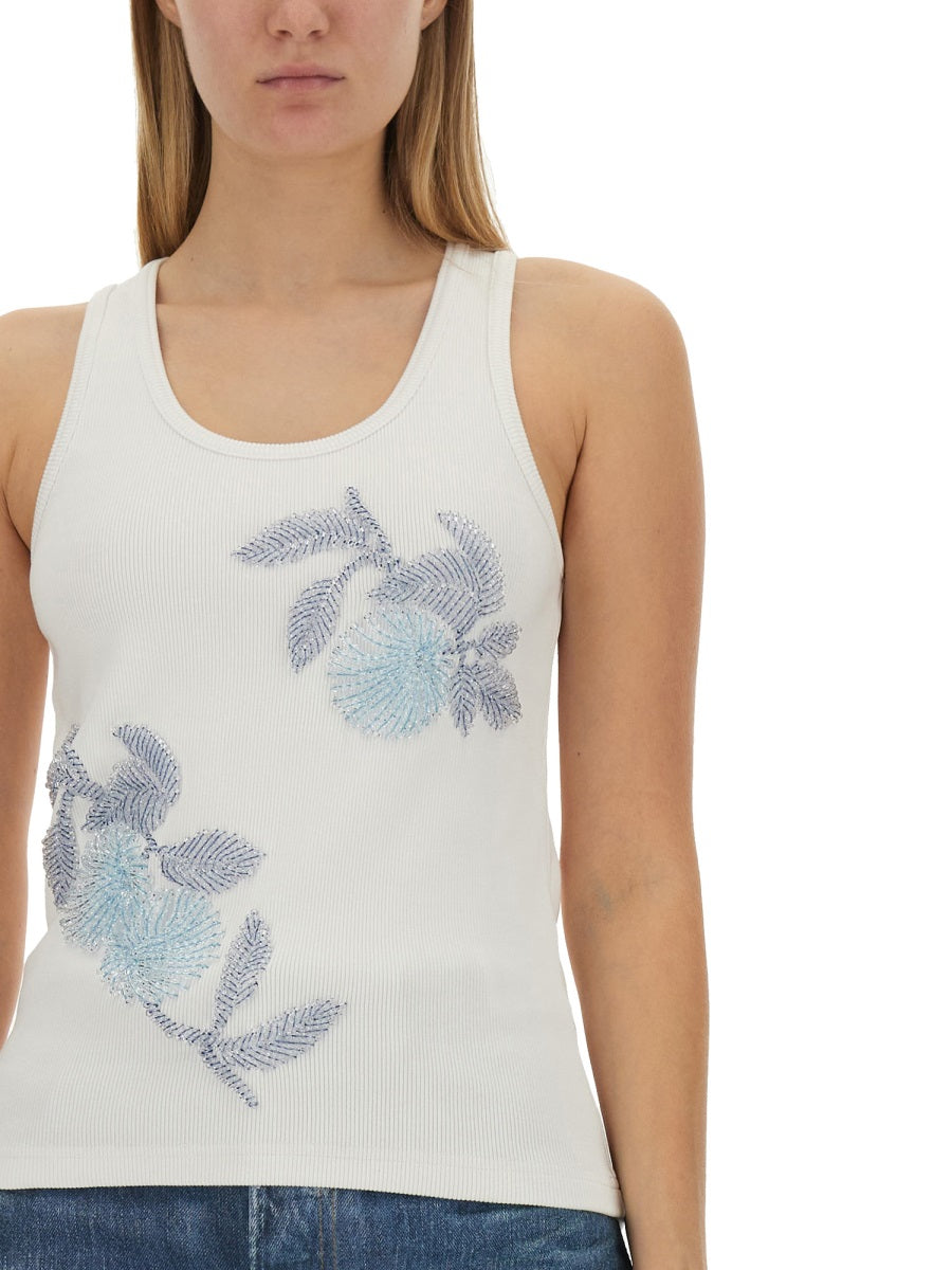 Bottega Veneta tee shirts side profile designer luxury fashion