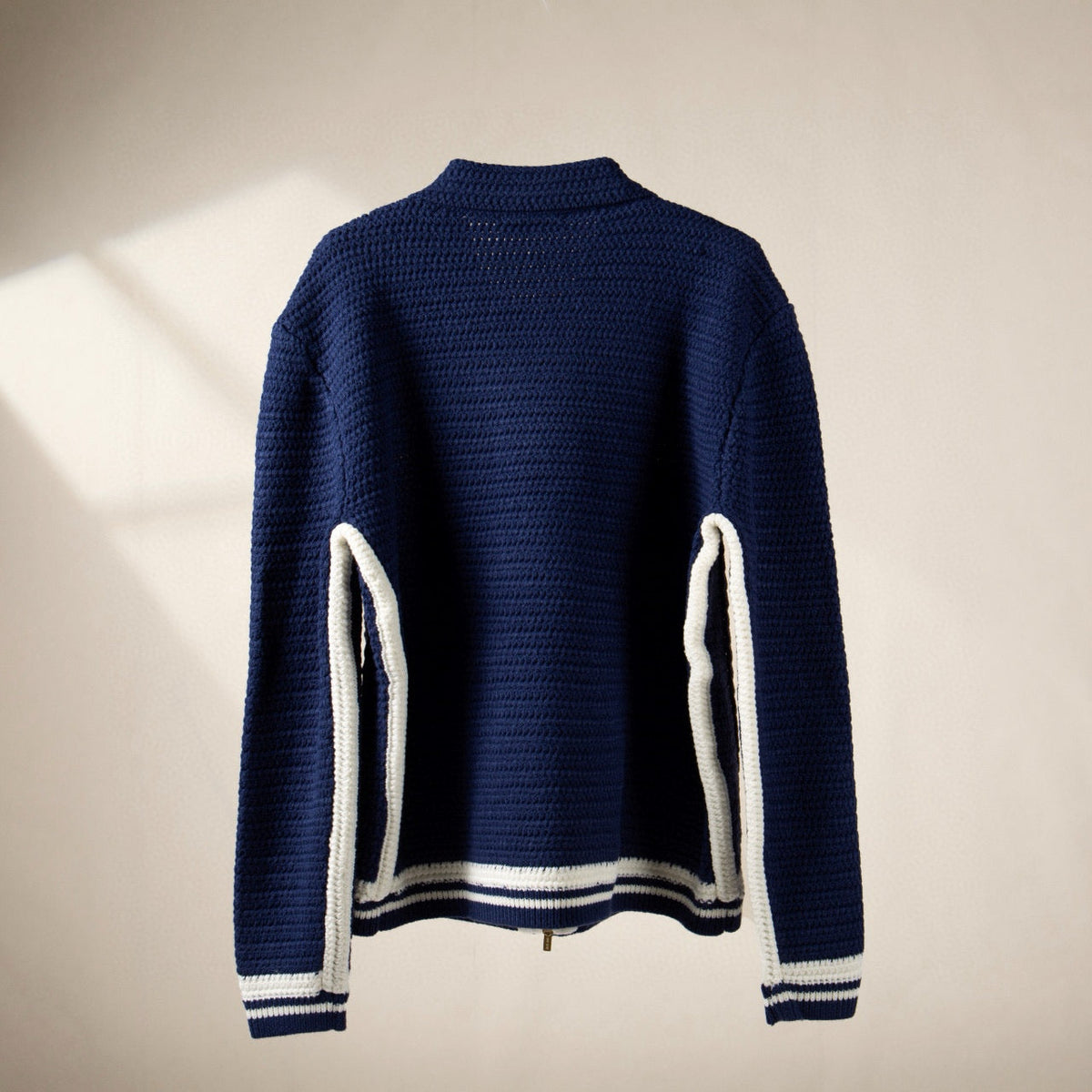 Sweaters- Miu M Zip Cardigan Premium Casual Designer Knitwear