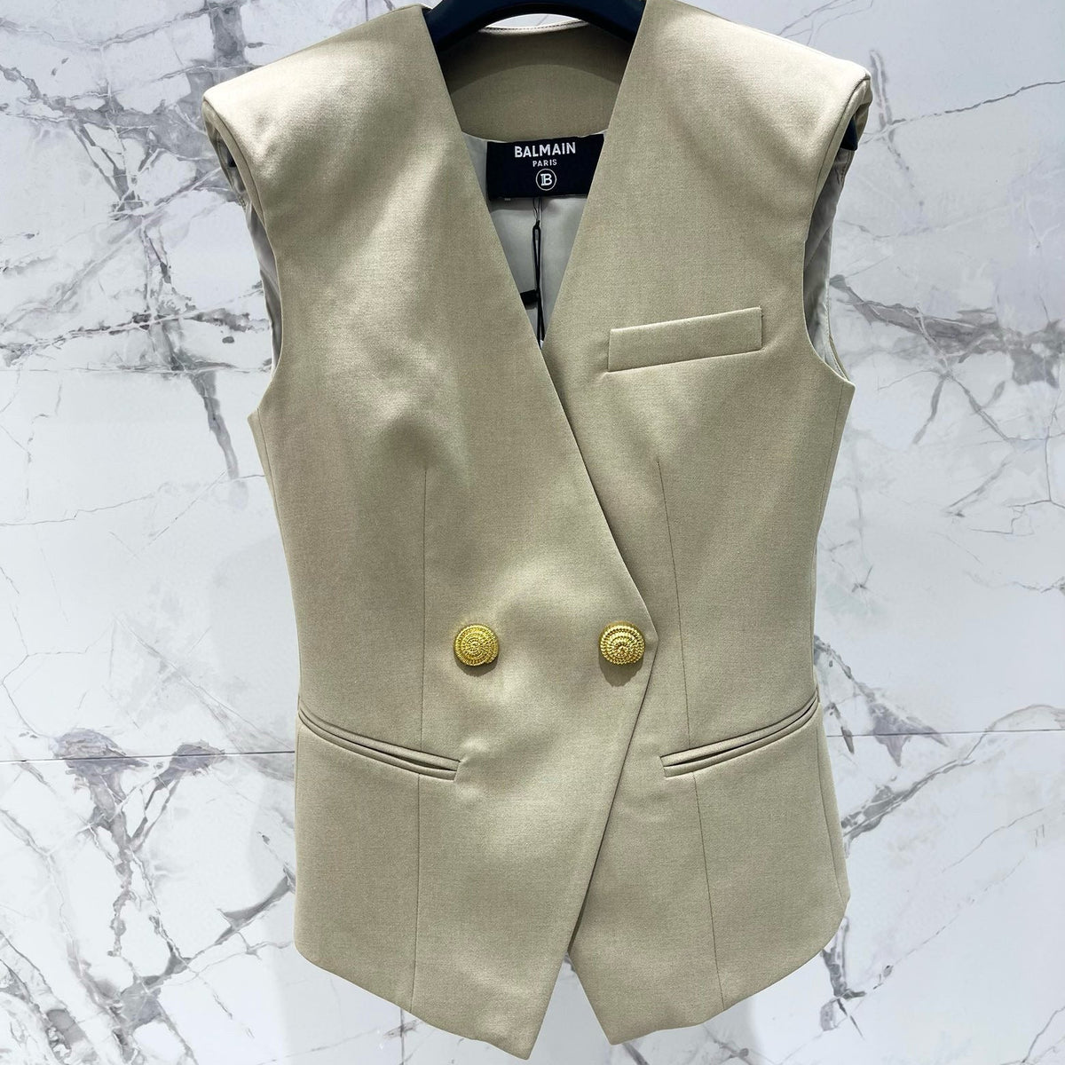Vests- Balm Vest Luxury Casual Designer Gilet