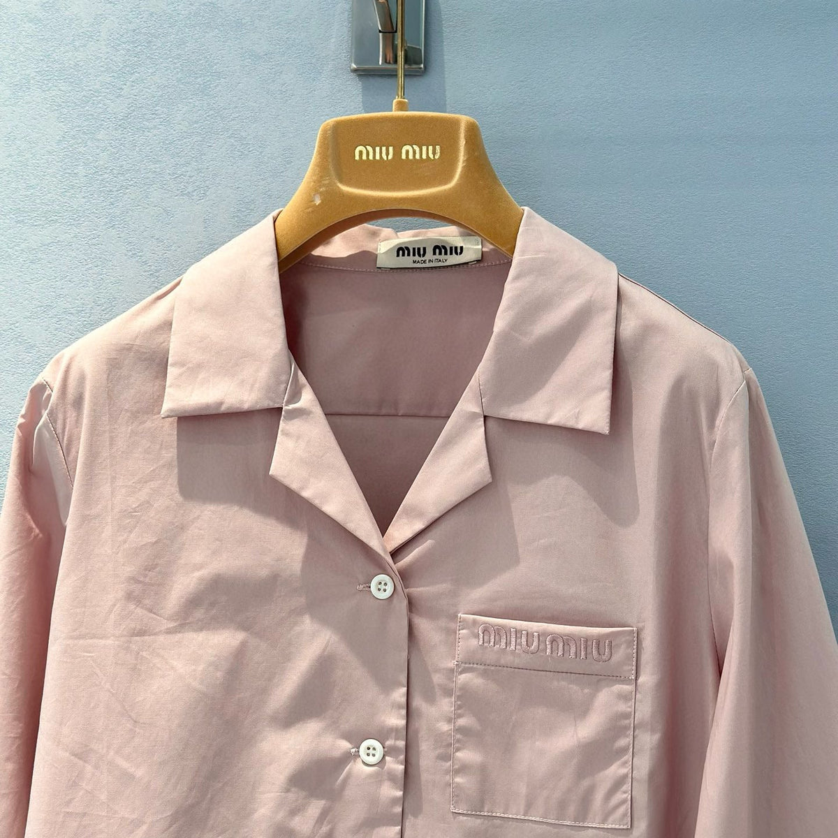 Tops- Miu M Shirt Premium Designer Casual Top