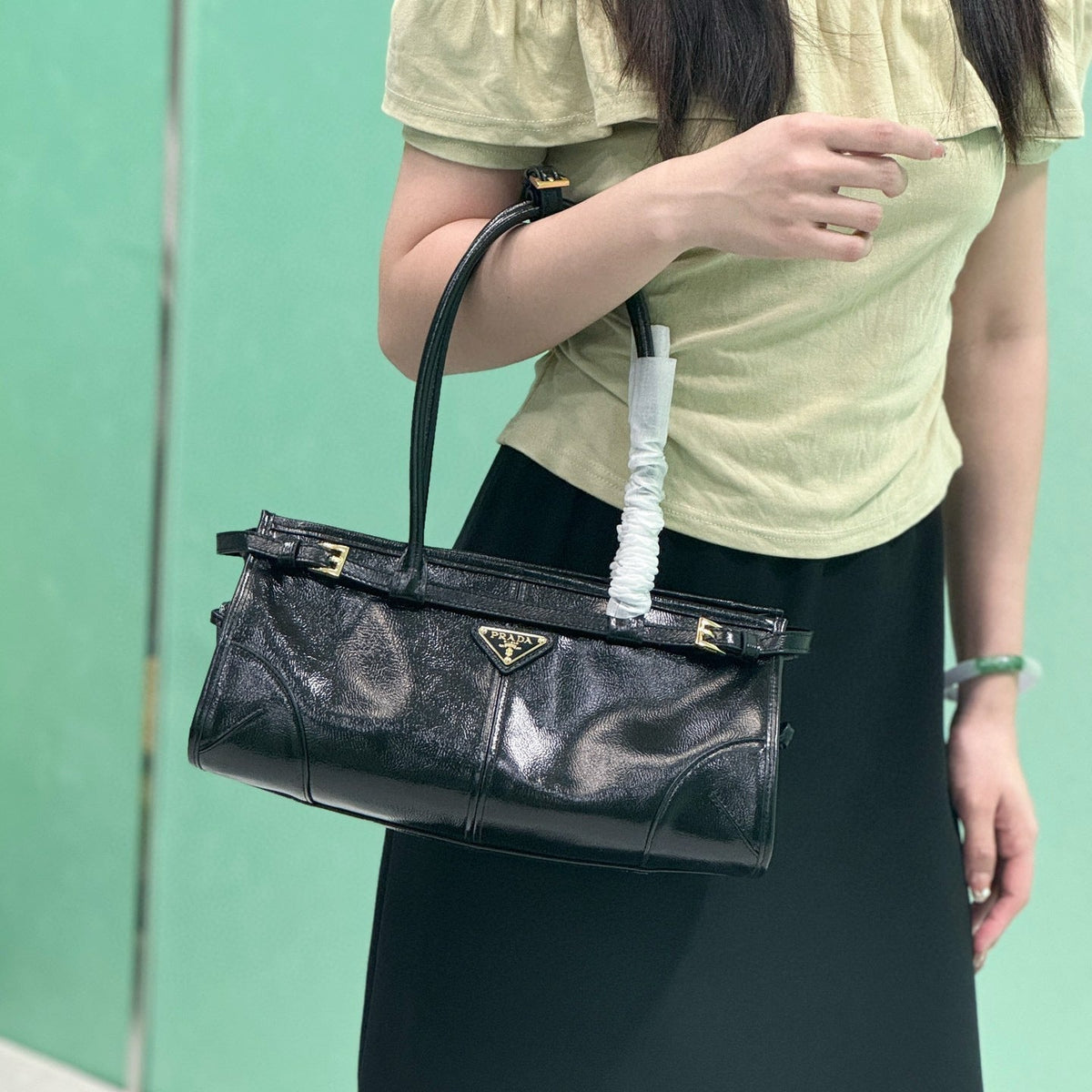 Bags- Pd Medium Leather Handbag Luxury Designer Leather Handbag