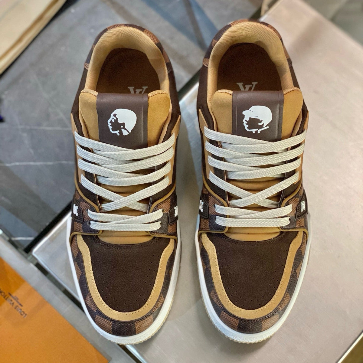 Velouxe Shoes?  Velouxe Lou Trainers Comfortable Everyday Designer Shoes