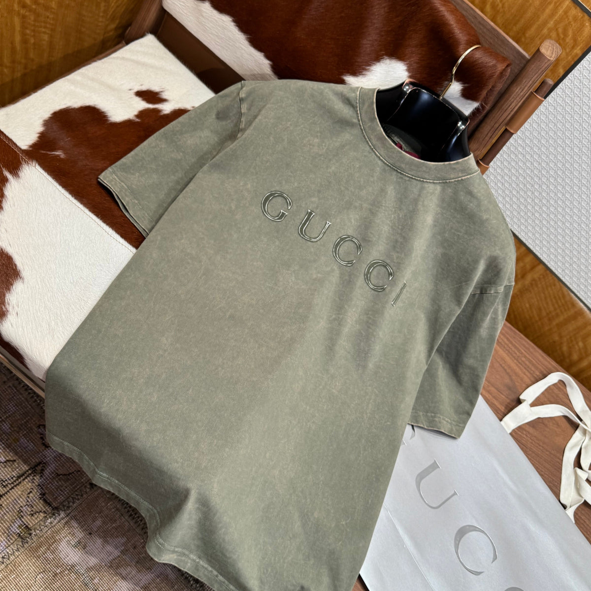 Gucci T-Shirts- Gucci T-shirt Premium Designer Cotton T-Shirt