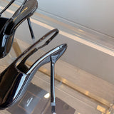 Saint Laurent luxury shoes detail shot