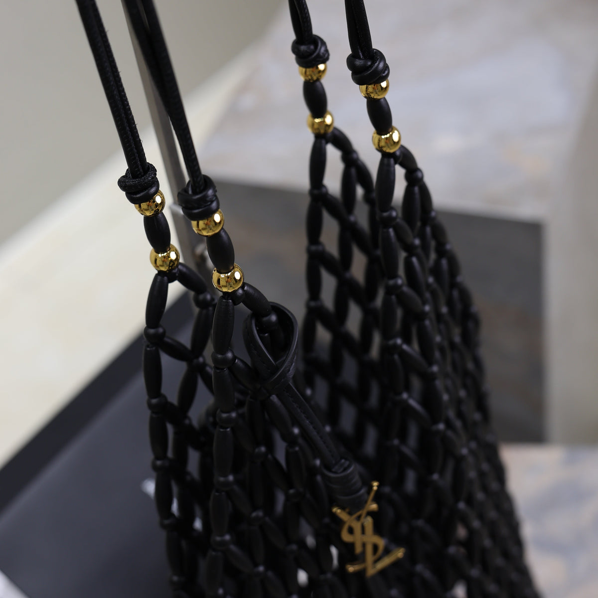 Saint Laurent Bags- Saint Laurent Supple Bucket In Wood Bag Elegant Everyday Designer Handbag