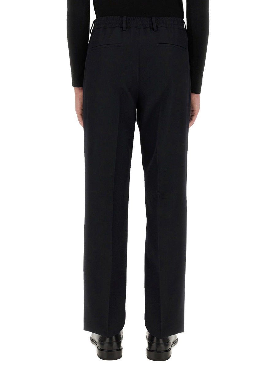 Fendi premium pants detail and craftsmanship close-up