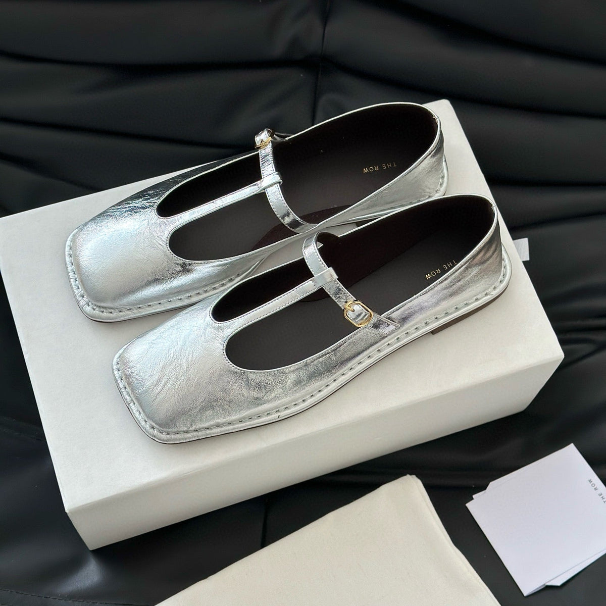 The Row Accessories- The Row T Strap Flats Premium Everyday Designer Accessory
