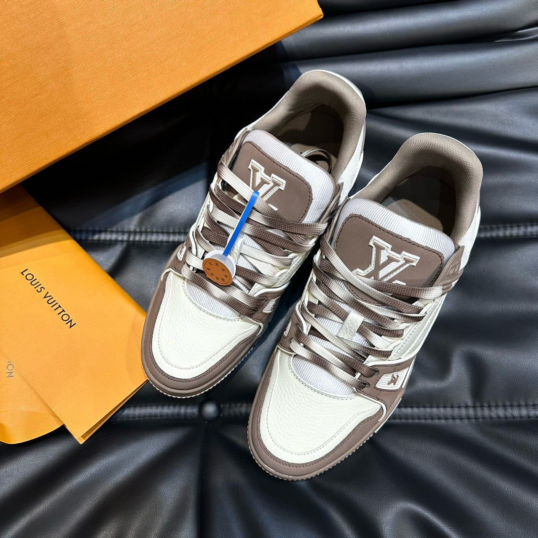 Louis Vuitton Shoes- Louis Vuitton Lou Trainers Premium Designer Casual Shoes