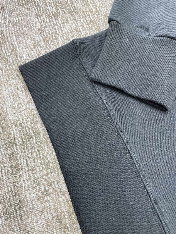 Close-up of Amiri hoodie craftsmanship