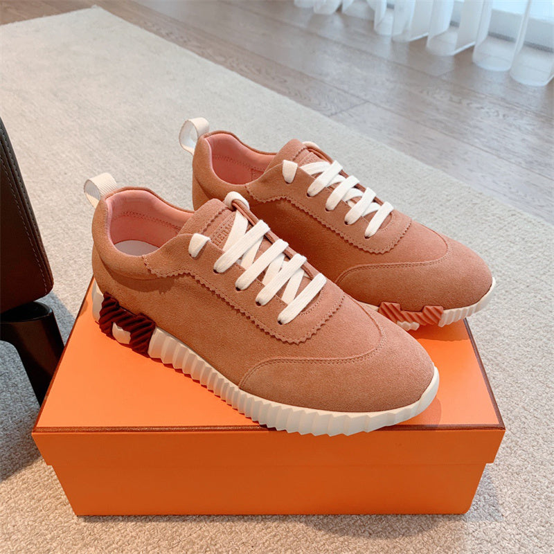 Hermes shoes Style 217 - texture and material detail