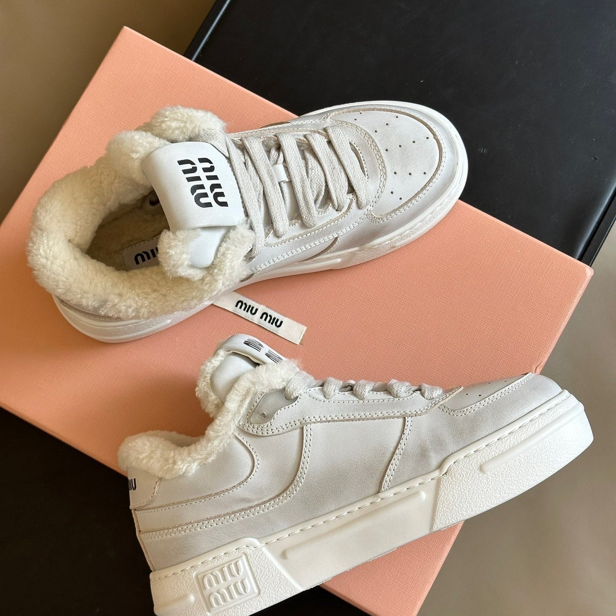 Shoes- Miu M Trainers Comfortable Everyday Designer Shoes