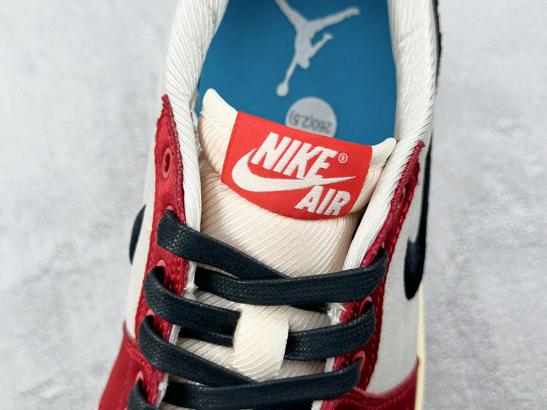 Jordan Shoes- Jordan 1 Retro Low OG Trophy Room Away Comfortable Everyday Designer Shoes