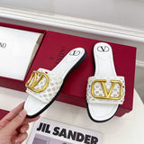 Valentino Garavani luxury shoes detail shot