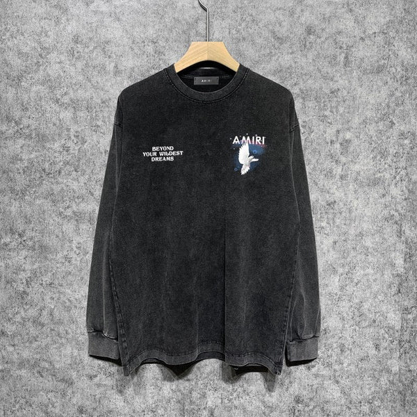 Amiri designer hoodie full view