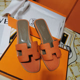 Hermes sandals Style 086 - close-up of timeless elegant design