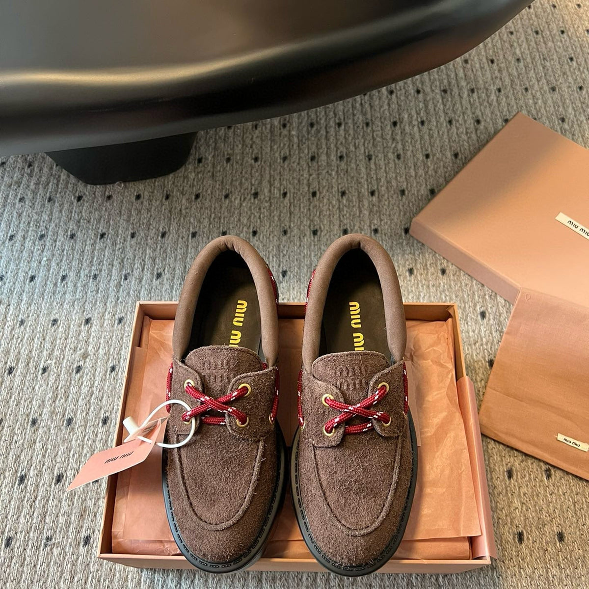 Shoes- Miu M Loafers Comfortable Everyday Designer Shoes