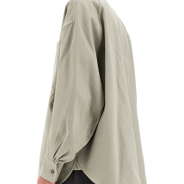 Bottega Veneta Tops? Bottega Veneta Men Cotton Twill Over Shirt Elegant Everyday Designer Top