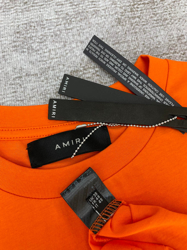 Amiri t-shirt front view designer style