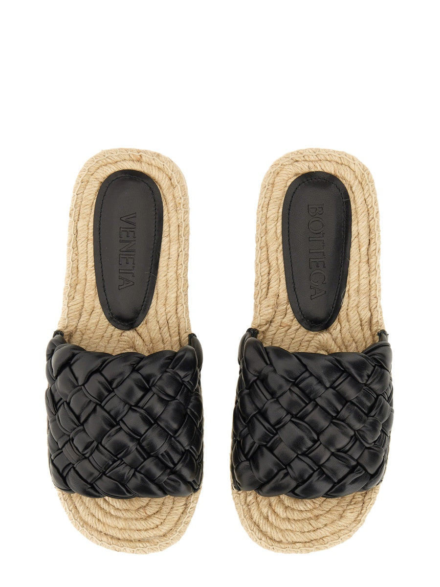 Bottega Veneta Shoes Bottega Veneta Women Leather Sandal Premium Designer Casual Shoes
