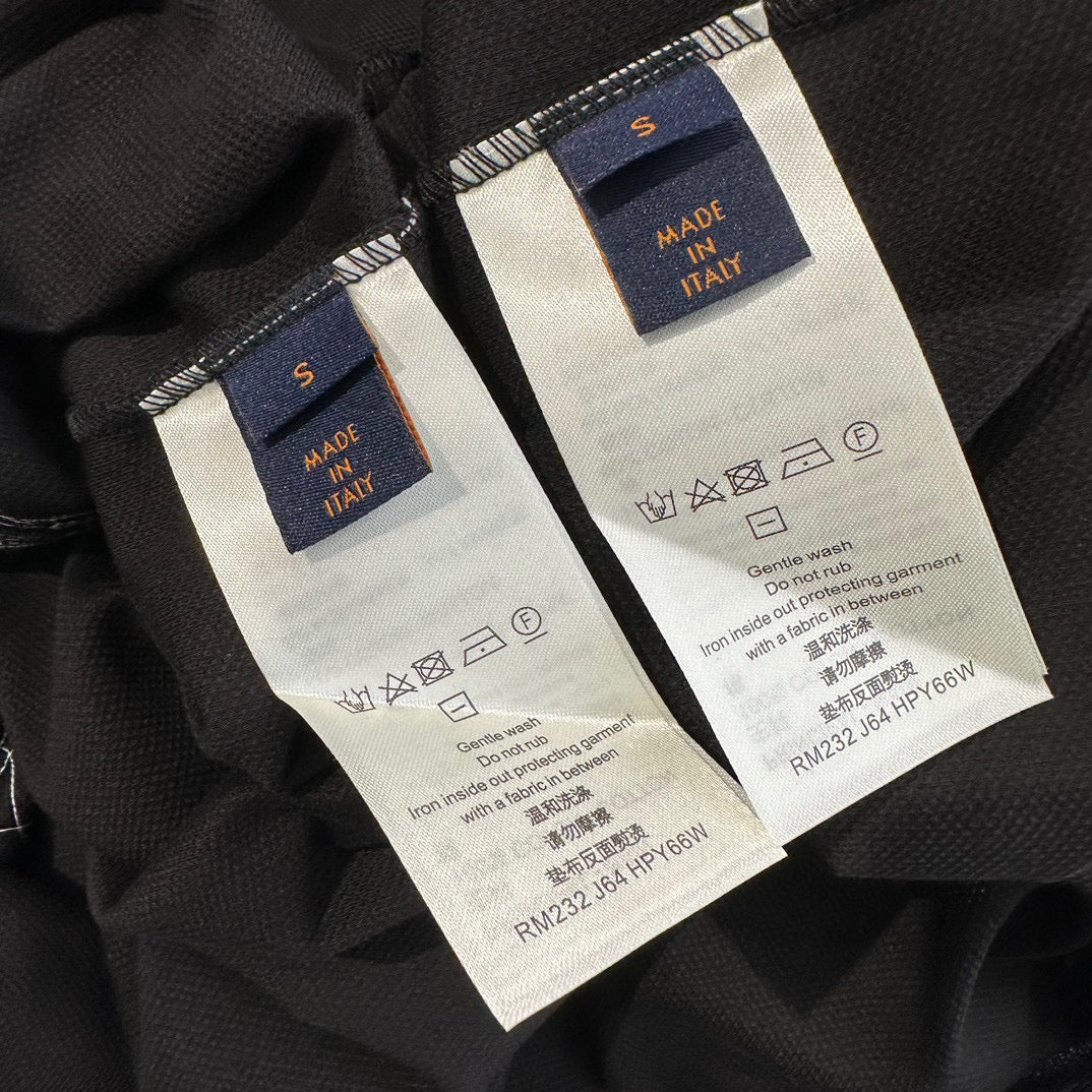Louis Vuitton Polo Shirts- Louis Vuitton Lou Polo Shirt Classic Designer Cotton Polo Shirt