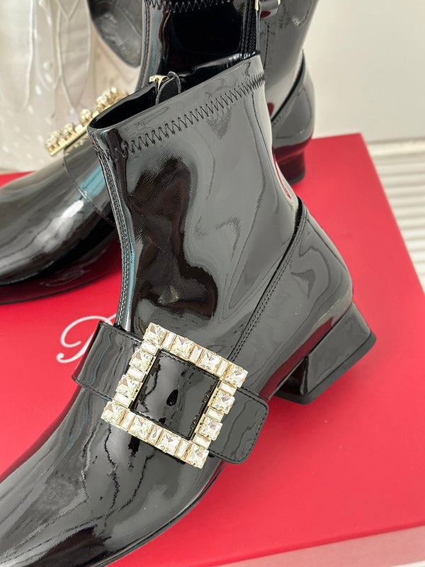Roger Vivier luxury shoes detail shot