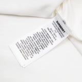 Close-up of Burberry t-shirt craftsmanship