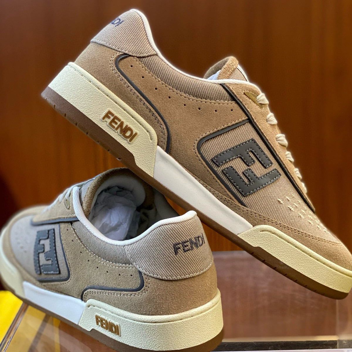 Shoes- Fen Match Sneaker Premium Designer Casual Shoes