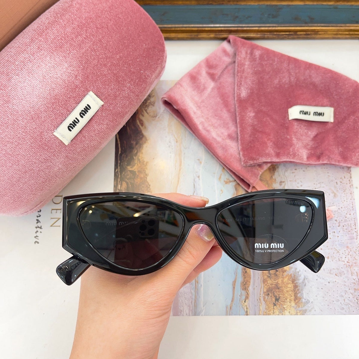 Sunglasses- Miu M Sunglasses Premium Fashion Designer Sunglasses