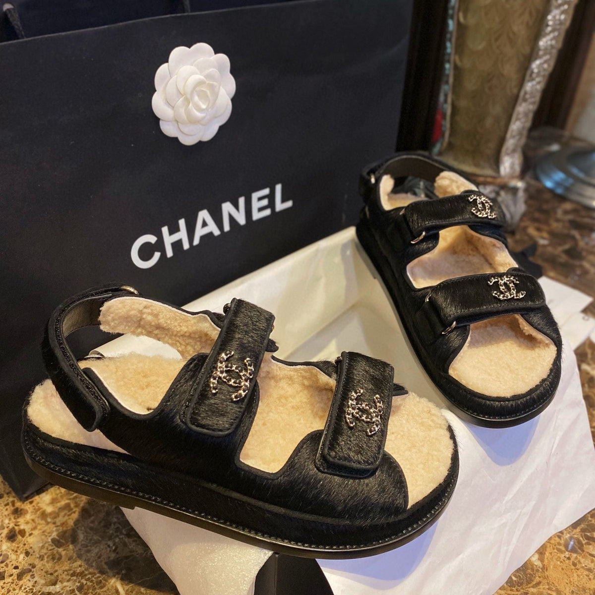 Chanel Shoes- Chanel Sandals Comfortable Everyday Designer Shoes