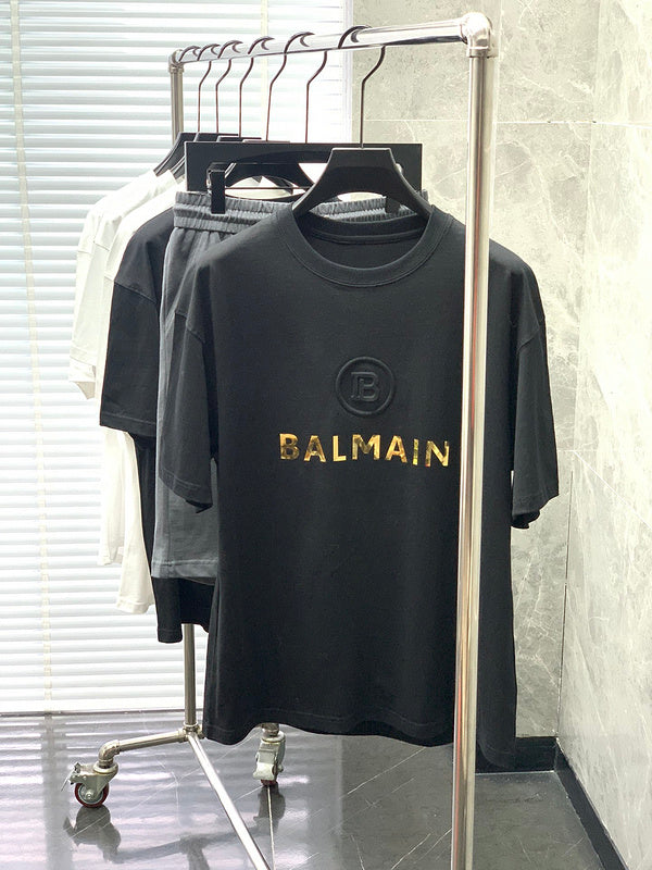 Side profile view of Balmain luxury piece style No.069