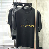 Side profile view of Balmain luxury piece style No.069