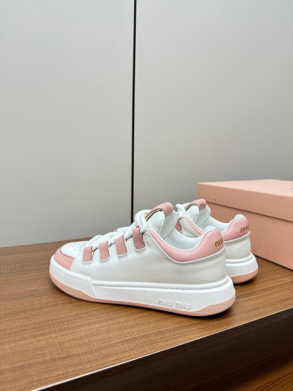 Miu Miu luxury shoes detail shot