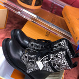 Louis Vuitton shoes Style 188 - back heel detail