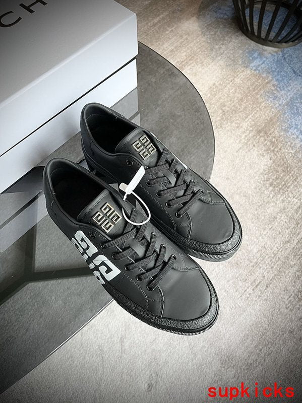 Givenchy shoes Style 001 - front view, classic monogram styling