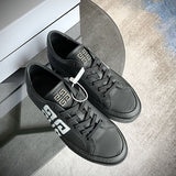 Givenchy shoes Style 001 - front view, classic monogram styling