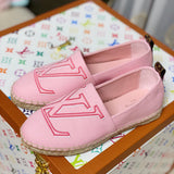 Louis Vuitton luxury shoes detail shot